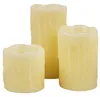 Echtwachs LED Kerzen 3 Stück Ø5 x 5,7,10cm creme inklusive Produktbild-Vorschau 8