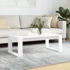 vidaXL Couchtisch Weiß 102x50x35 cm Holzwerkstoff Produktbild-Vorschau 2