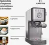 Klarstein SteelPresso Slim machine à expresso – 20 bars, Voir les images du produit 3