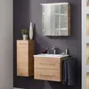 Fackelmann B.perfekt Badmöbel Set 3-teilig, 60 cm, Braun Produktbild-Vorschau 2