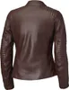 Held Robin Damen Motorrad Lederjacke, dunkelbraun, 38 Produktbild-Vorschau 2