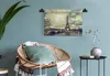 MuchoWow® Wandteppich Wandbehang Wasserblick auf den Produktbild-Vorschau 5