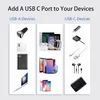 P36 USB C Buchse auf USB 3.0 Stecker Kabel Adapter 100cm Produktbild-Vorschau 6
