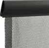 A close-up view of a black mesh insect screen attached to a black header bar. Anteprima dell’immagine prodotto