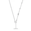 Xenox Damen 925 Sterling Silber Halskette mit Zirkonia in Produktbild-Vorschau 3
