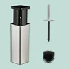Wandmontiertes WC-Bürstenset mit flexiblem Bürstenkopf Produktbild-Vorschau 4
