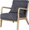 byLIVING Sessel NOHR / Grob-Cord grau / Gestell und Produktbild-Vorschau 8