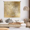MuchoWow® Wandteppich Wandbehang Dschungel - Kinder - Gold Produktbild-Vorschau 2