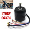 2900W 18-42V bezkartáčový motor 170KV C6374 pro elektrický Náhled obrázku produktu 4