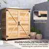Outsunny Gartenschrank mit Pflanztisch Holz Geräteschuppen Produktbild-Vorschau 7
