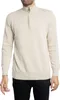 Barbour Baumwollstrick mit halbem Reißverschluss, Beige XL Produktbild-Vorschau 2