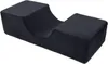 A black U-shaped pillow for eyelash extensions. Produktbild-Vorschau
