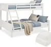 Homestyle4u Poschodová posteľ 90x200 140x200 Detská Náhľad obrázku produktu 2
