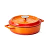 LAVA Metall-Auflaufform Ø 24 cm 24 L Gusseisen Orange Produktbild-Vorschau 2