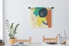 MuchoWow® Wandteppich Wandbehang Sommer - Formen - Farben - Produktbild-Vorschau 2