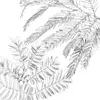 KOMPLET POŚCIELI z nadrukiem Monstera 220x240 cm BAWEŁNIANA Podgląd zdjęcia produktu 4