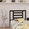 vidaXL Kopfteil Schwarz 96x4x100 cm Massivholz Kiefer -  Produktbild-Vorschau 9