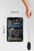 Blechschild Retro 18x12cm life better camp fire Camping Produktbild-Vorschau 5