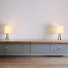 2 x Moderne Nachttischleuchte Tischleuchte Jannis mit Touch Produktbild-Vorschau 5
