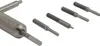 A set of metal tools for removing gears and motors. Produktbild-Vorschau