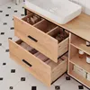 EUGAD Waschbeckenunterschrank, Badezimmerschrank mit 2 Produktbild-Vorschau 4