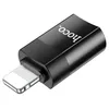 Hoco Ua17 Adaptateur Type-C vers Lightning Noir Voir les images du produit 7