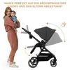 Kinderkraft YOXI 2 v 1 kočík do 27 kg - prenosná postieľka Náhľad obrázku produktu 7