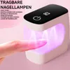Tragbare UV LED Nagellampe 3 LEDs 395+405nm Mini Nail Dryer Produktbild-Vorschau 2