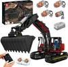 Mould King® 13112 Koparka mechaniczna z napędem RC/Fer Podgląd zdjęcia produktu 9