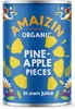 ANANAS KAWAŁKI W SOKU WŁASNYM BIO 400 g (250 g) - AMAIZIN Náhľad obrázku produktu