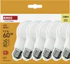 LED žárovka Basic A60 / E27 / 8,8 W (60 W) / 806 lm / teplá bílá Náhled obrázku produktu