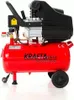 A red air compressor with black and silver accents is shown against a white background. Náhľad obrázku produktu