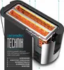 A cutaway view of a toaster, highlighting its internal components and construction. Voir les images du produit