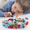 80 Stück Kleine Glasmurmeln 16mm Bunte Murmeln für Produktbild-Vorschau 6