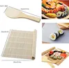 Sushi-Matte Bambus 1 Stück, Sushi-Rollmatte Flache Produktbild-Vorschau 2