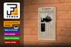 Holzschild Zeitung 12x18cm New York Times Titanic sinks Produktbild-Vorschau 4