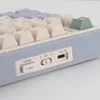 Bezdrátová mechanická herní klávesnice AULA F75 s RGB LED Náhled obrázku produktu 5