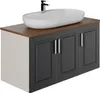 Waschtisch Set Arin | Waschbecken mit Unterschrank 100 cm | Produktbild-Vorschau 3