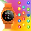 A smartwatch with various sport icons displayed around it. Voir les images du produit
