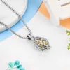Luxe ashouder met ketting voor as, haar of parfum - Productafbeelding-voorbeeld 3