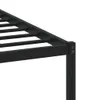Metallbett ohne Matratze Braun Eichen-Optik 75x190 cm Produktbild-Vorschau 6