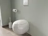 Hängende Toilette aus weißer Keramik - HURO II Produktbild-Vorschau 2