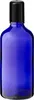 5x Blaue Glasflasche 100 ml Roll-On mit schwarzem Produktbild-Vorschau 4