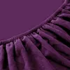 Stretch Samt Sofahusse Sofabezug L-Form Schnittsofa Produktbild-Vorschau 4