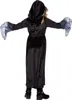 Halloween-Kleid mit Kapuze Totenkopf Geister Zombie, Produktbild-Vorschau 3