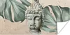 MuchoWow® Poster Buddha - Kopf - Sand 120x60 cm - Bild Produktbild-Vorschau 1