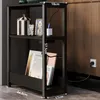 Nachttisch für das Schlafzimmer im Loft-Stil, schwarz, mit Produktbild-Vorschau 6