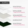 Metallband 100 x 3,5 cm selbstklebend mit Schaumstoff I Produktbild-Vorschau 4