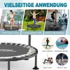 Trampolino da fitness per interni, pieghevole, non richiede Anteprima dell’immagine prodotto 3