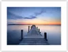 Poster - Poster ohne Rahmen - Sonnenuntergang See Wasser Produktbild-Vorschau 1